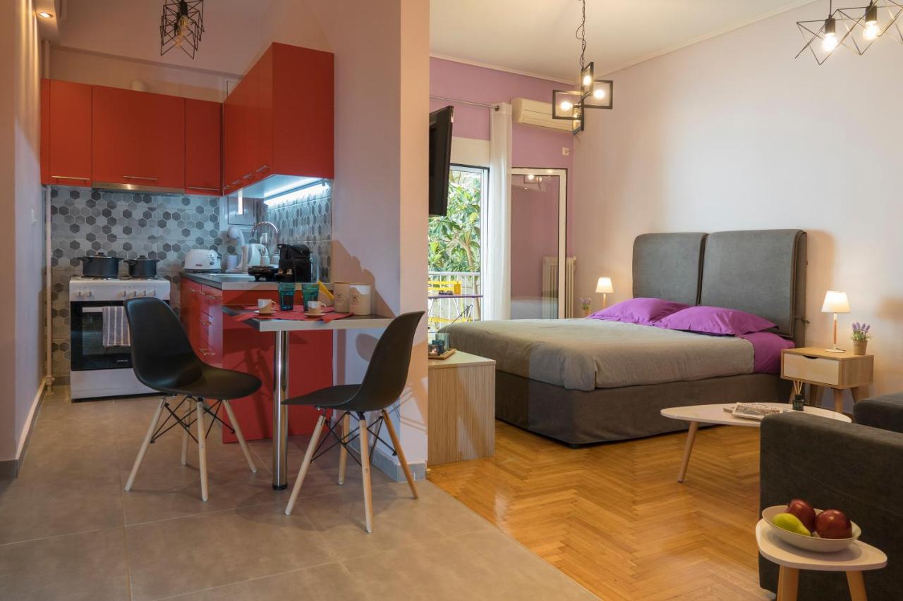 Stylish Modern Studio In The Heart Of Athens Luaran gambar